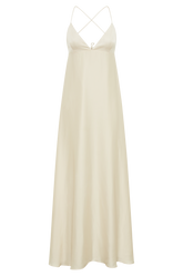 Melisandre Baby Doll Maxi Dress - Sand